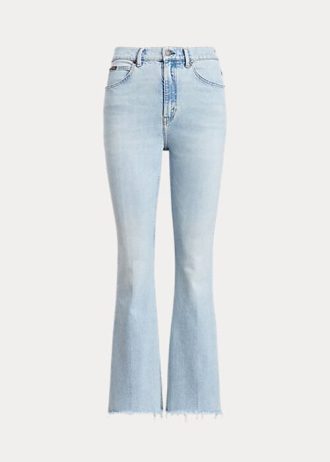 AZURE naisten Ralph Lauren Sharona Crop Flare -farkut