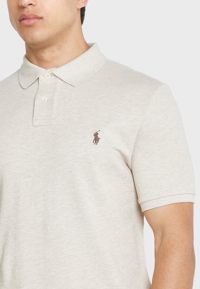 Beige Miesten Ralph Lauren Essential poolopaidat