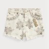 Beige naisten Ralph Lauren Boy Fit Seeded Natural Denim shortsit Beige naisten Ralph Lauren Boy Fit Seeded Natural Denim shortsit
