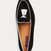 Beige/valkoinen naisten Ralph Lauren Laurel Tassel vuohen mokkanahka