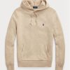 Beiget miesten Ralph Lauren -kuvioidut puuvillahupulliset neulepuserot Beiget miesten Ralph Lauren -kuvioidut puuvillahupulliset neulepuserot