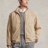 Beiget miesten Ralph Lauren vettä hylkivät pakattavat takit