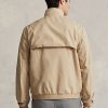Beiget miesten Ralph Lauren vettä hylkivät pakattavat takit