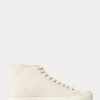 Beiget naisten Ralph Lauren Mayport Canvas -lenkkarit Beiget naisten Ralph Lauren Mayport Canvas -lenkkarit
