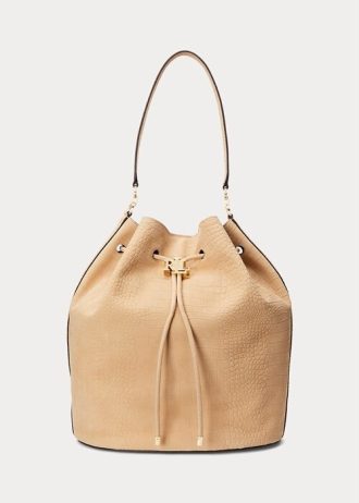 Buff naisten Ralph Lauren Nubuck iso Andie käsilaukku