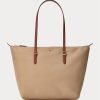 Clay Naisten Ralph Lauren Nylon Pienet Kangaskassit Clay Naisten Ralph Lauren Nylon Pienet Kangaskassit