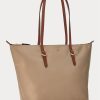 Clay Naisten Ralph Lauren Nylon Pienet Kangaskassit Clay Naisten Ralph Lauren Nylon Pienet Kangaskassit