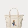 Ecru Multi Naisten Ralph Lauren Canvas Pienet New Orleans Polo Bear Kangaskassit Ecru Multi Naisten Ralph Lauren Canvas Pienet New Orleans Polo Bear Kangaskassit