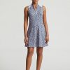 Flower naisten Ralph Lauren kukkahybridiverkko & Jersey mekko