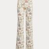 Flower naisten Ralph Lauren kukkaprintti Jenn Flare farkut