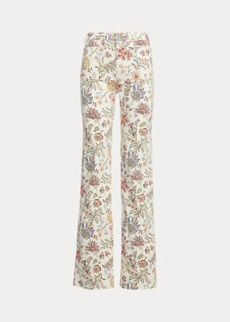 Flower naisten Ralph Lauren kukkaprintti Jenn Flare farkut Flower naisten Ralph Lauren kukkaprintti Jenn Flare farkut