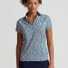 Flower naisten Ralph Lauren Räätälöity Fit Jersey poolopaidat