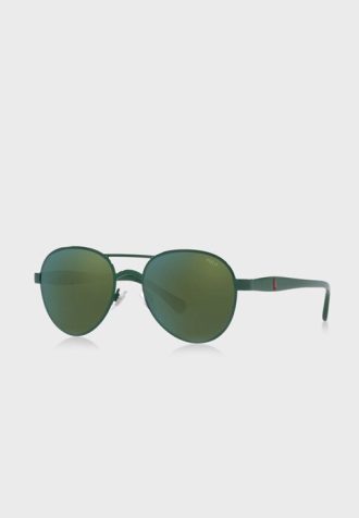 Harmaa miesten Ralph Lauren 0Ph3141 Aviator aurinkolasit