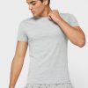 Harmaa miesten Ralph Lauren 3 Pack Assorted Crew Neck T-paidat
