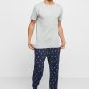 Harmaa miesten Ralph Lauren 3 Pack Assorted Crew Neck T-paidat