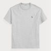 Harmaa miesten Ralph Lauren Classic Fit Heavyweight Jersey T-paidat Harmaa miesten Ralph Lauren Classic Fit Heavyweight Jersey T-paidat
