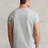 Harmaa miesten Ralph Lauren Classic Fit Heavyweight Jersey T-paidat Harmaa miesten Ralph Lauren Classic Fit Heavyweight Jersey T-paidat