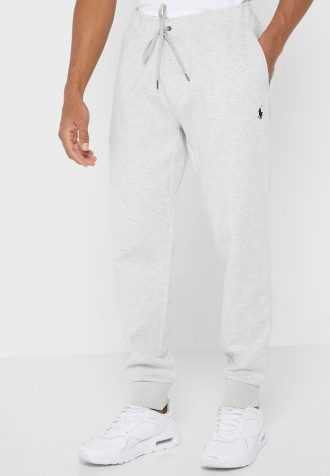 Harmaa miesten Ralph Lauren Essential collegehousut Harmaa miesten Ralph Lauren Essential collegehousut