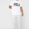 Harmaa miesten Ralph Lauren Essential collegehousut Harmaa miesten Ralph Lauren Essential collegehousut
