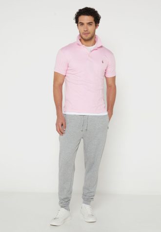 Harmaa miesten Ralph Lauren Essential collegehousut Harmaa miesten Ralph Lauren Essential collegehousut