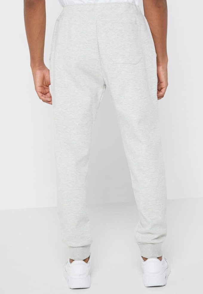 Harmaa miesten Ralph Lauren Essential collegehousut Harmaa miesten Ralph Lauren Essential collegehousut