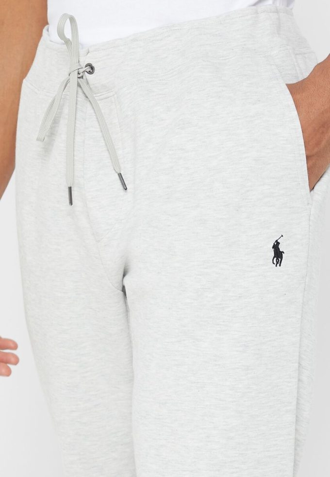 Harmaa miesten Ralph Lauren Essential collegehousut Harmaa miesten Ralph Lauren Essential collegehousut