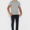 Harmaa miesten Ralph Lauren Essential Crew Neck T-paidat