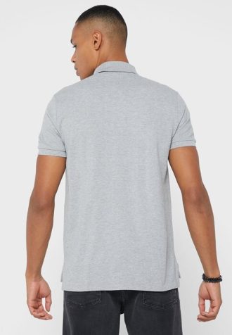 Harmaa miesten Ralph Lauren Essential poolopaidat