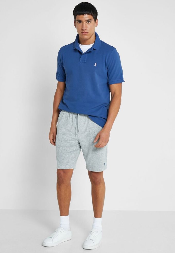 Harmaa miesten Ralph Lauren Essential -shortsit