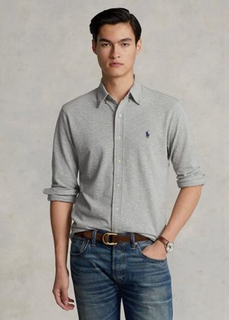 Harmaa miesten Ralph Lauren Featherweight verkkopaidat