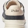 Harmaa miesten Ralph Lauren Heritage Court II flanellilenkkarit Harmaa miesten Ralph Lauren Heritage Court II flanellilenkkarit