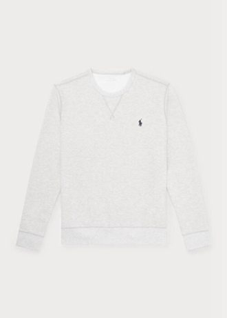 Harmaa miesten Ralph Lauren -kaksoisneulepusero