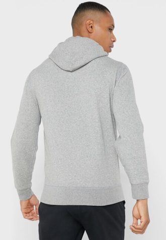 Harmaa miesten Ralph Lauren -logohuppari