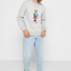 Harmaa miesten Ralph Lauren -painattu Polo Bear -huppari