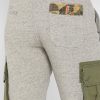 Harmaa miesten Ralph Lauren -printtihousut Harmaa miesten Ralph Lauren -printtihousut