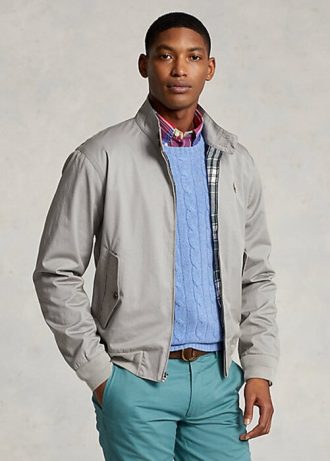 Harmaa miesten Ralph Lauren -puuvillatakit