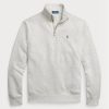 Harmaa miesten Ralph Lauren Rl Fleece -huppari Harmaa miesten Ralph Lauren Rl Fleece -huppari