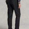 Harmaa miesten Ralph Lauren Slim Fit -villahousut Harmaa miesten Ralph Lauren Slim Fit -villahousut
