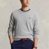 Harmaa miesten Ralph Lauren Spa Terry collegepaita Harmaa miesten Ralph Lauren Spa Terry collegepaita