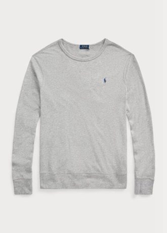 Harmaa miesten Ralph Lauren Spa Terry collegepaita