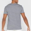 Harmaa Miesten Ralph Lauren Striped Crew Neck T-paidat Harmaa Miesten Ralph Lauren Striped Crew Neck T-paidat