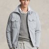 Harmaa miesten Ralph Lauren vettä hylkivät takit Harmaa miesten Ralph Lauren vettä hylkivät takit