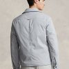 Harmaa miesten Ralph Lauren vettä hylkivät takit Harmaa miesten Ralph Lauren vettä hylkivät takit