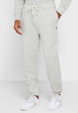 Harmaa miesten Ralph Laurenin kiristysnyörilliset lenkkeilyhousut Harmaa miesten Ralph Laurenin kiristysnyörilliset lenkkeilyhousut