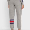 Harmaa naisten Ralph Lauren Logo Joggers collegehousut Harmaa naisten Ralph Lauren Logo Joggers collegehousut