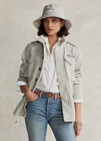 Harmaa naisten Ralph Lauren Polo x FEED -kenttätakit