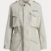 Harmaa naisten Ralph Lauren Polo x FEED -kenttätakit Harmaa naisten Ralph Lauren Polo x FEED -kenttätakit