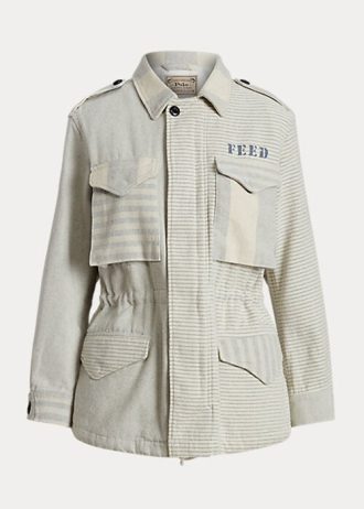 Harmaa naisten Ralph Lauren Polo x FEED -kenttätakit