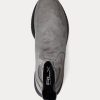 Harmaa naisten Ralph Lauren Slip-On mokkanahkalenkkarit Harmaa naisten Ralph Lauren Slip-On mokkanahkalenkkarit