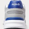 Harmaa / Royal Miesten Ralph Lauren Jogger Mokka & Mesh tennarit